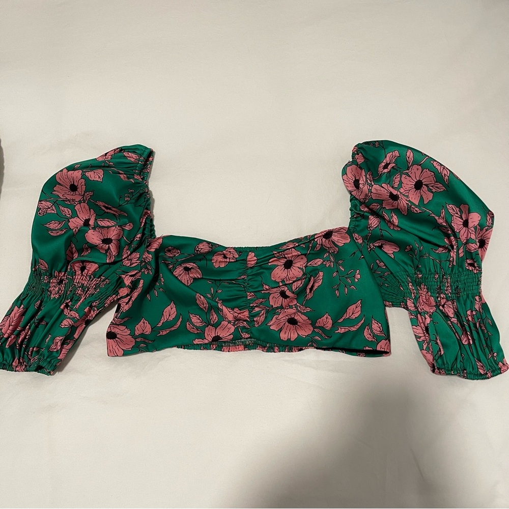 Floral Crop Top